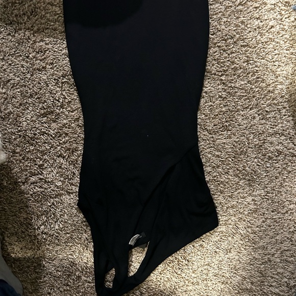 Fashion Nova One Shoulder Black Dress - Picture 3 of 4